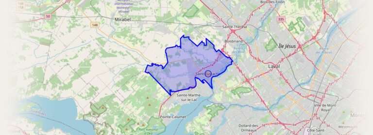 Saint-Eustache pest control map