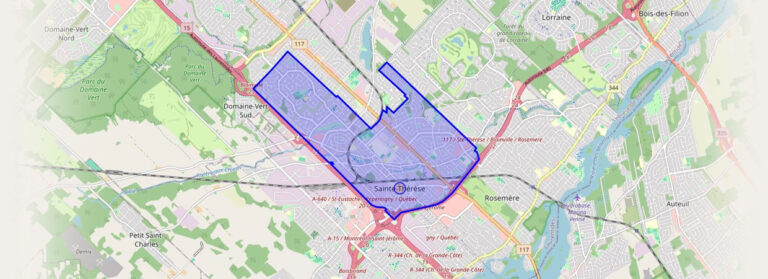 Sainte-Therese pest control map
